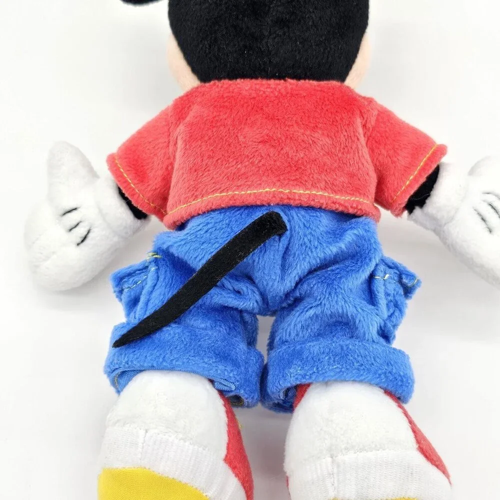 Vintage Disney Mickey Mouse Fisher Price Plush Stuffed Animal Y2K Streetwear